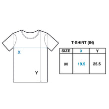 T-Shirt Size Chart