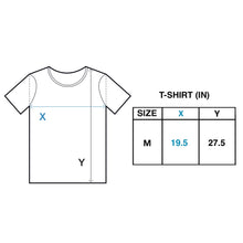 T-Shirt Size Chart