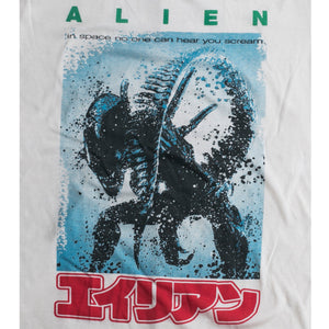 Alien Retro Movie Poster T-Shirt Detail