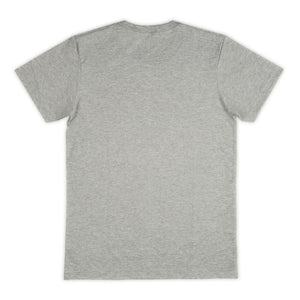 Heather Gray T-shirt Back Blank Mens