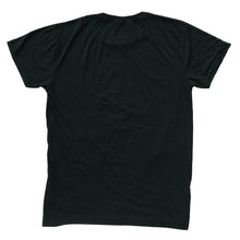 Black T-shirt Back Blank Mens