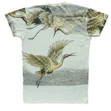 Dancing Cranes T-shirt Back