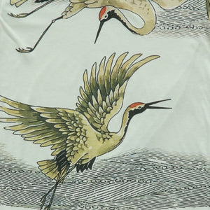 Dancing Cranes T-shirt Detail