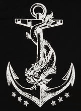 Fish Anchor T-shirt Detail