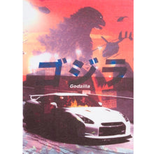 Godzilla Skyline T-shirt Detail