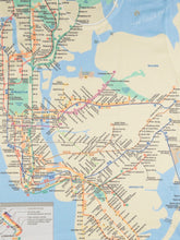 MTA Map T-shirt Detail