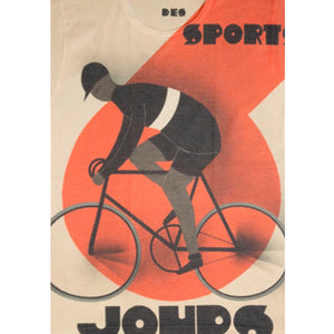 Six Days Bicycle T-shirt Palais Des Sports 6 Jours Detail
