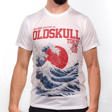 The Great Wave T-shirt Male Model Front View
