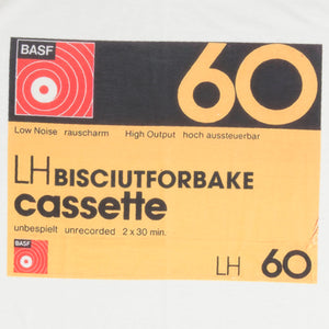 Vintage Cassette T-shirt BASF 60 Label Detail